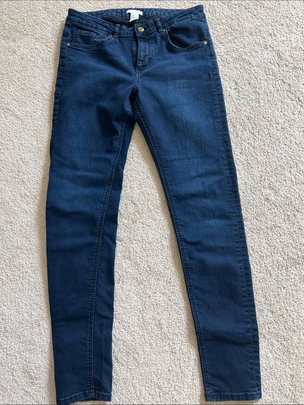 H&M Women's Navy Skinny Jeans
